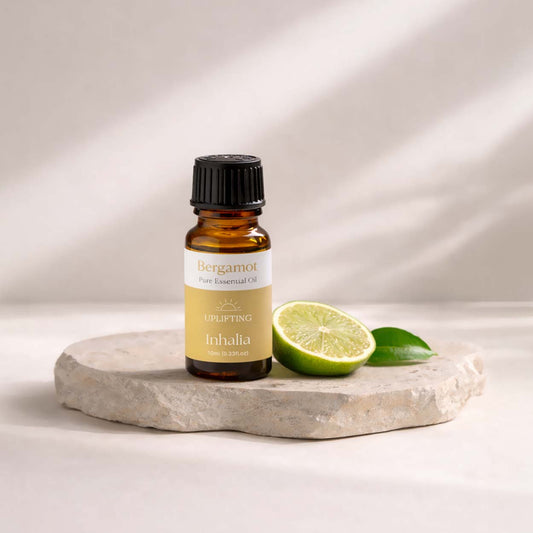 Bergamot essential oil for mood support and natural anxiety relief