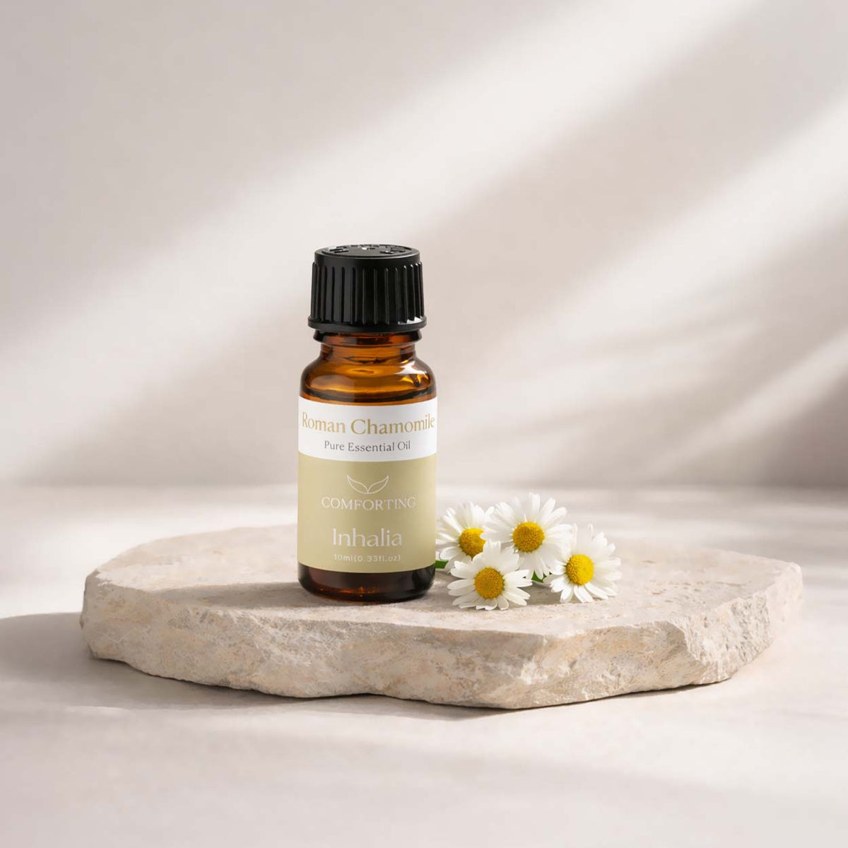 Roman chamomile essential oil for relaxation and better sleep support